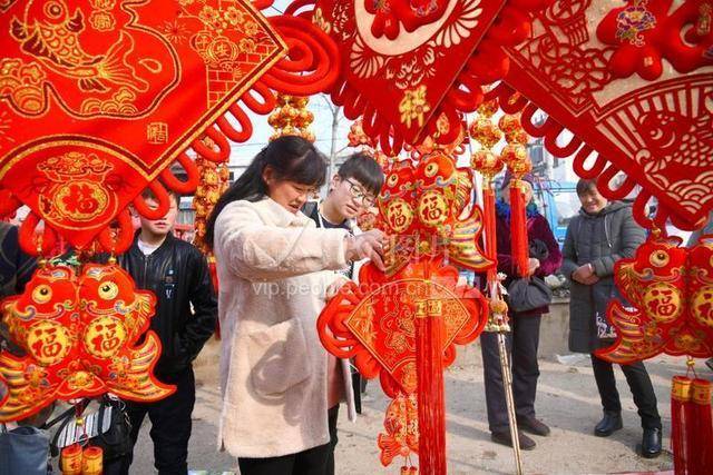 山东枣庄:山乡大集年味浓